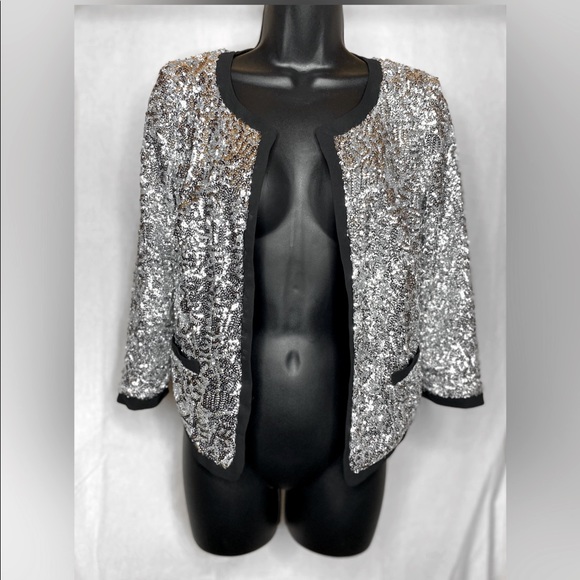 Urban Outfitters | Cooperative Sequin Blazer - Picture 6 of 8